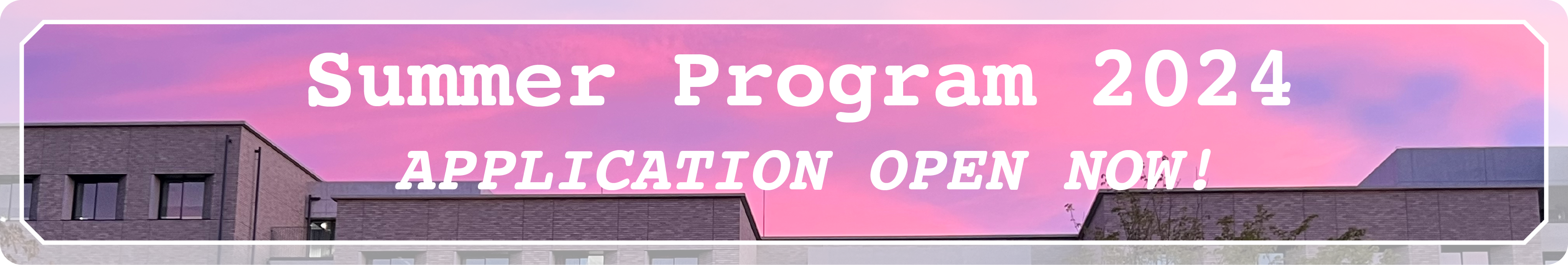 2023 Online summer Program Apply now! Application Period : March 1st - April 28th